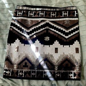 Express sparkling skirt